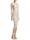 ALEXIS Pepa Cutout Ruffled Lace Dress