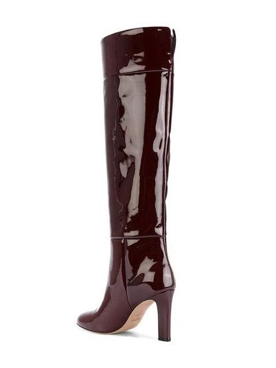 Shop Agnona Patent Boots