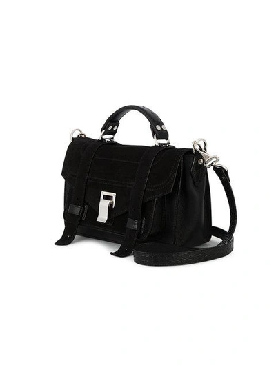 Shop Proenza Schouler Small Black Ps1+ Cross Body Bag