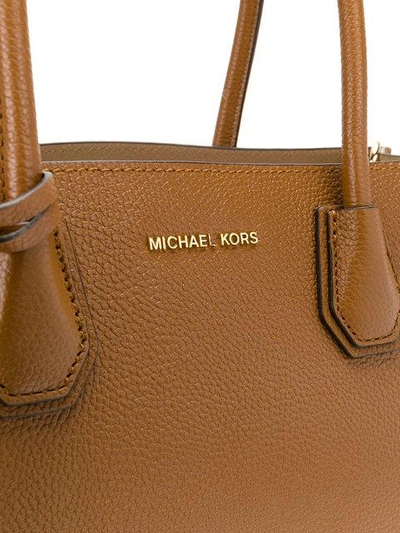 Shop Michael Kors Michael  Mercer Tote Bag - Brown