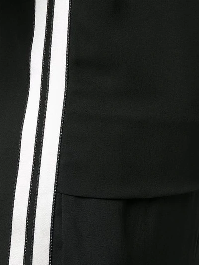 Shop Neil Barrett Side Striped Jumpsuit - Black