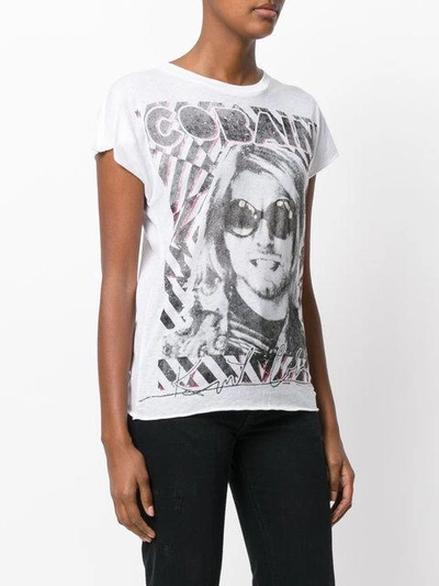 Shop R13 Cobain T-shirt - White