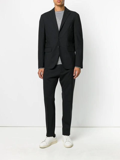 Shop Dsquared2 Classic Formal Suit In Black