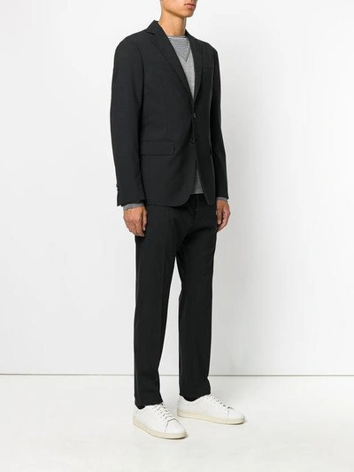 Shop Dsquared2 Classic Formal Suit In Black