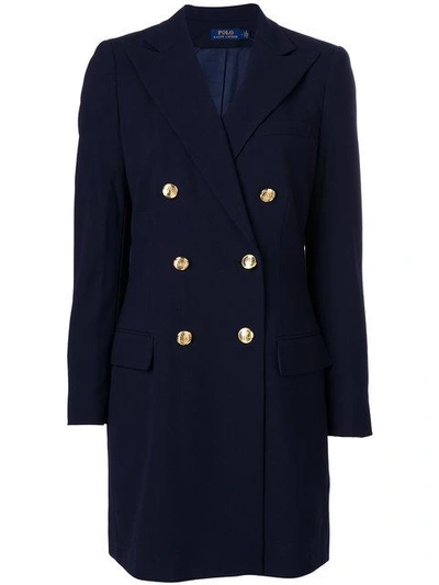 Shop Polo Ralph Lauren Double Breasted Coat