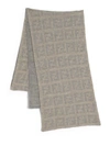FENDI Logo Knit Wool Scarf