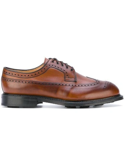 Shop Church's Classic Brogue Shoes In Brown