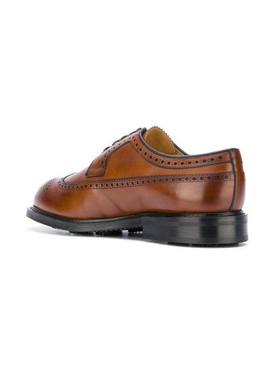 Shop Church's Classic Brogue Shoes In Brown