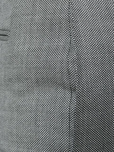 Shop Alexander Mcqueen Cropped Cigarette Trousers - Grey