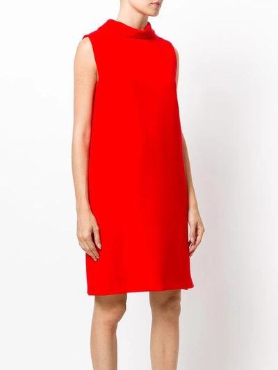 Shop Marni Cowl Neck Shift Dress