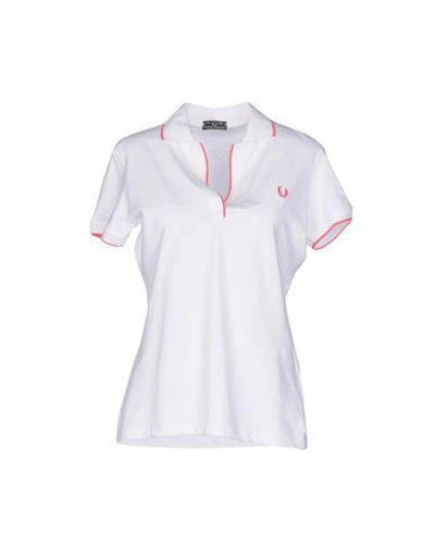 Fred Perry Polo Shirts In White