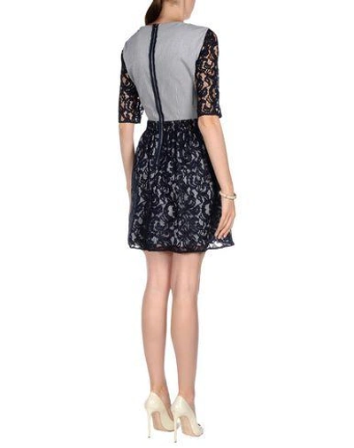 Shop Carven Short Dress In Dark Blue