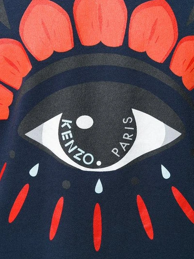 Shop Kenzo 'eye' T-shirt In Blue