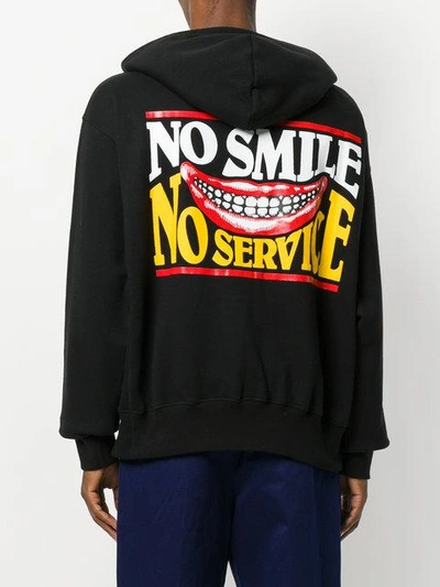Shop Stella Mccartney No Smile No Service Sweater In Black