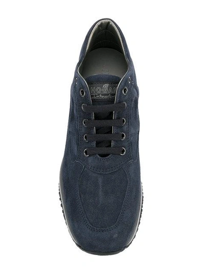 Shop Hogan Lace Up Trainers