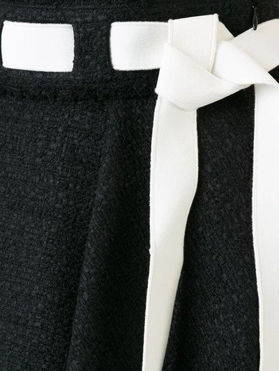 Shop Proenza Schouler Asymmetric Skirt In Black
