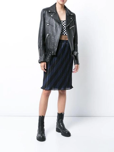 Shop Alexander Wang Striped Skirt
