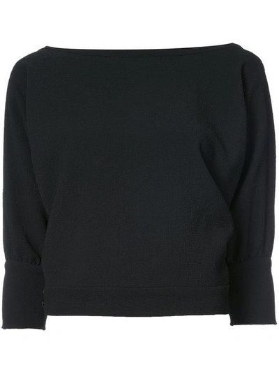 Shop Rachel Comey Boat Neck Sweater - Black