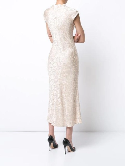 Shop Protagonist Floral Jacquard Sleeveless Dress