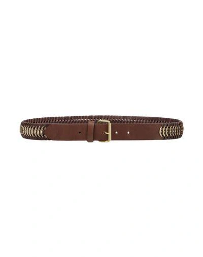 Shop Dsquared2 Belts In Cocoa
