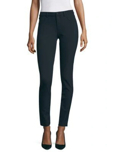 Shop Lafayette 148 Women's Acclaimed Stretch Mercer Pant In Ink