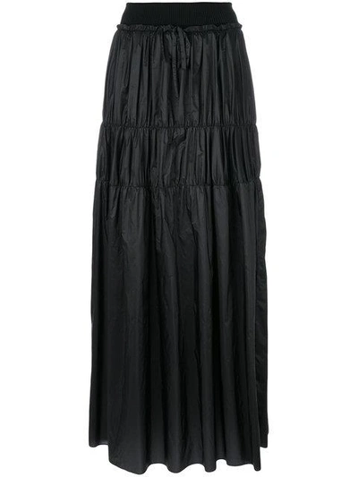 Shop Maison Margiela Full Skirt - Black