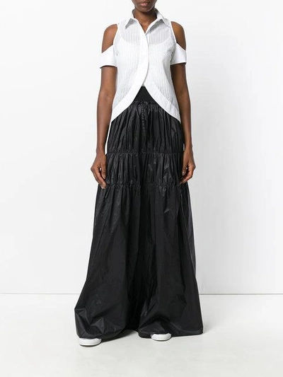 Shop Maison Margiela Full Skirt - Black