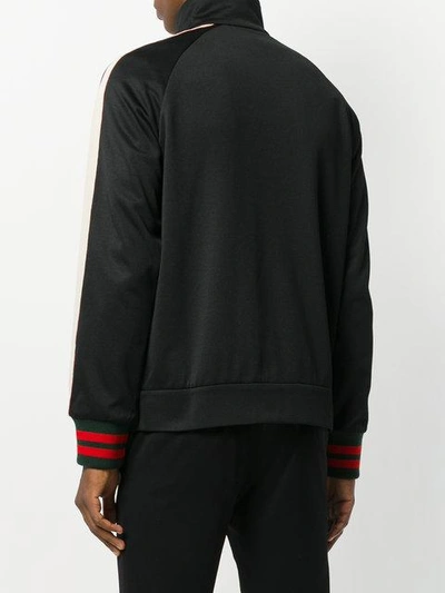 Shop Gucci Technical Gg Web Jacket