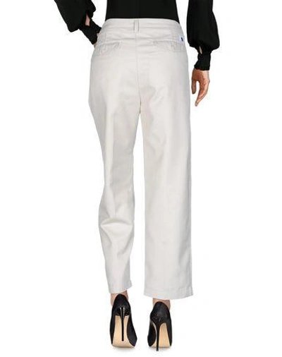 Shop Carhartt Casual Pants In Ivory