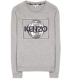 KENZO Embroidered cotton sweatshirt