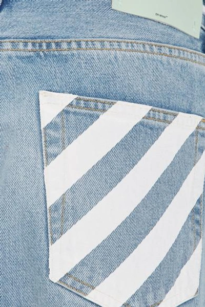 Shop Off-white Diag Printed Boyfriend Jeans