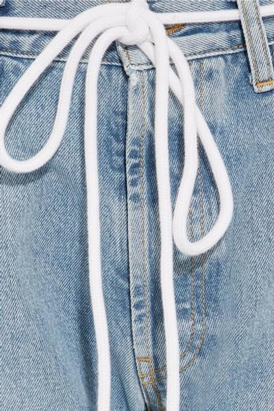 Shop Off-white Diag Printed Boyfriend Jeans