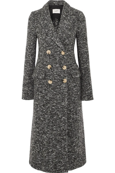 Shop Isabel Marant Étoile Overton Double-breasted Bouclé Coat