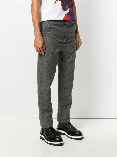 Shop Henrik Vibskov Vrid Trousers In Grey