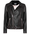 GANNI Tatin leather moto jacket