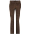STOULS JAGGER SUEDE TROUSERS,P00271804-1
