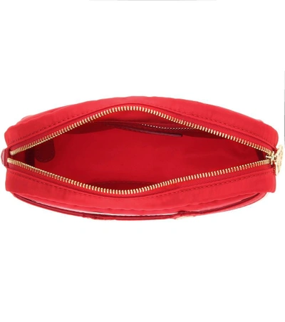 Shop Charlotte Olympia Purrrfect Cosmetics Case In Red