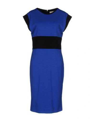 Shop Fausto Puglisi Knee-length Dress In Blue