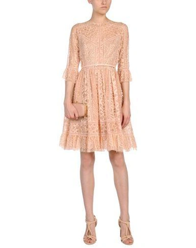Shop Elie Saab Short Dresses In Pink