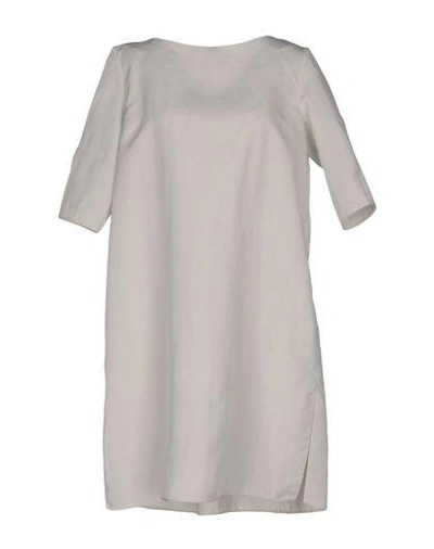Marni Short Dress In Light Grey