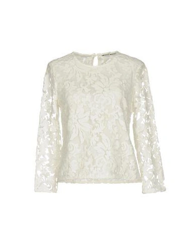 Shop Diane Von Furstenberg Blouse In White