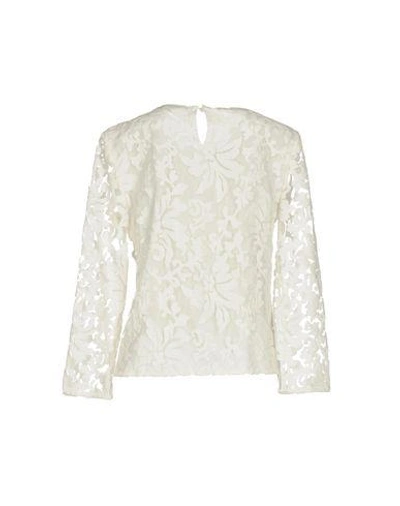 Shop Diane Von Furstenberg Blouse In White