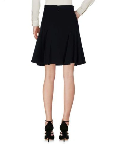 Shop Peter Pilotto Knee Length Skirt In Black
