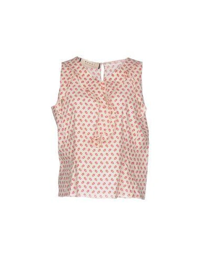 Marni Top In Ivory