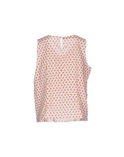Shop Marni Top In Ivory