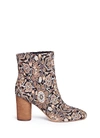 SAM EDELMAN 'Corra' cylindrical heel tapestry boots