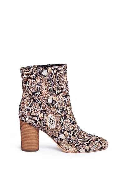 Shop Sam Edelman 'corra' Cylindrical Heel Tapestry Boots