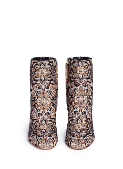 Shop Sam Edelman 'corra' Cylindrical Heel Tapestry Boots