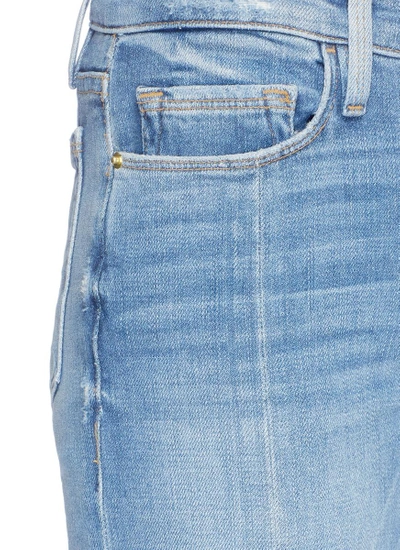 Shop Frame 'le Nouveau Straight' Split Cuff Jeans