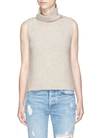 Vince Sleeveless Cashmere Blend Turtleneck